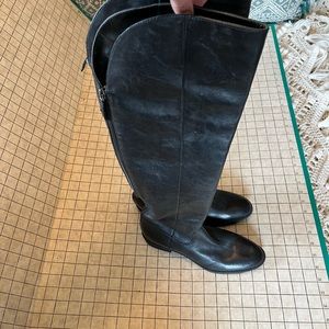 Black Riding Boots by Alturo Chiang (Over the Knee)